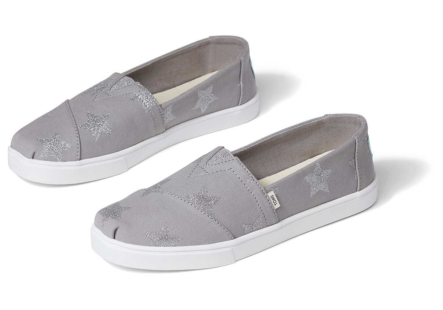 Toms Alpargata Cupsole Slip On Espadrille Grey - Womens - 30241-VPUE